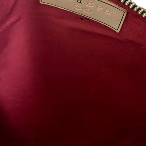 Y2K Lisa Bea large glitter zipper ‘Hustle” pouch.  Purchased in the U.K. - Picture 5 of 6